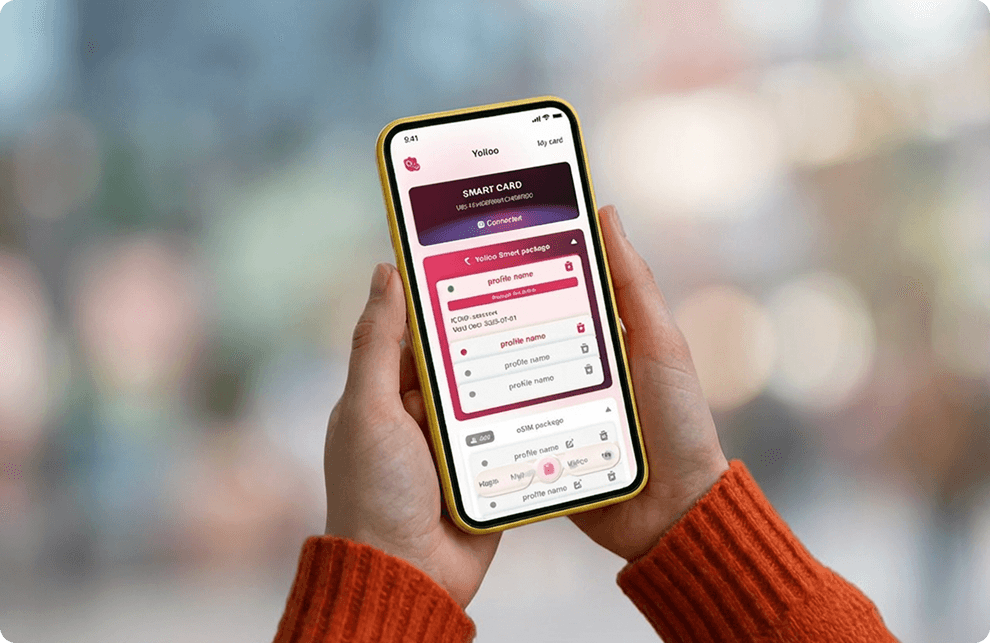 Yolloo App Background